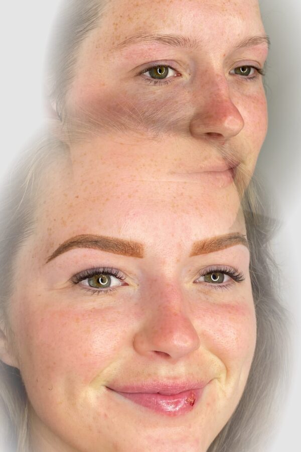 ombre brows
