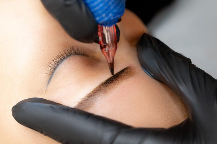 eyebrow tattooing